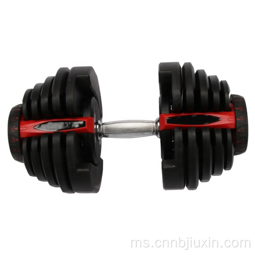 Berat tahap 12 yang boleh laras dumbbells